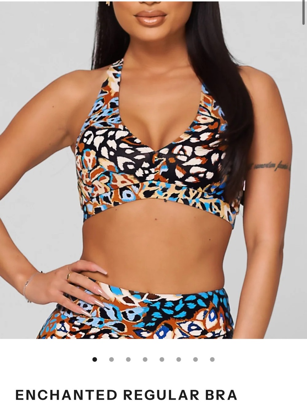 Enchanted Regular Bra - Multicolor Animal Print